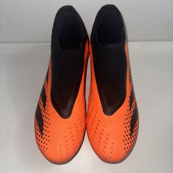 Adidas Predator Accuracy+ FG Orange Black Soccer Cleats GW4595 Men\'s Size 8 Shoe main image 8